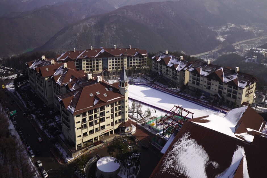 Estación de Esquí de High1 Resort (하이원리조트 스키장)10