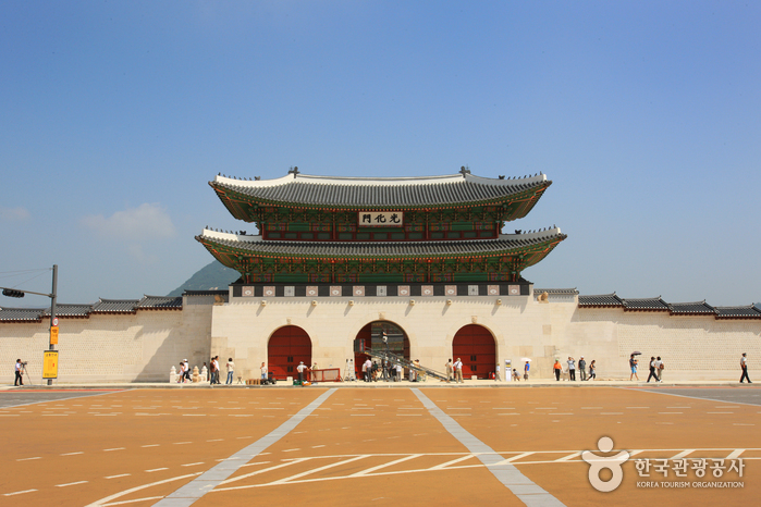Puerta Gwanghwamun (광화문) Miniatura