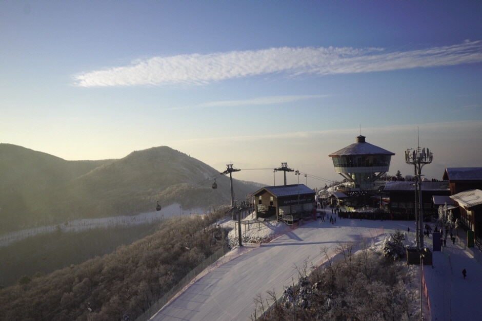 Estación de Esquí de High1 Resort (하이원리조트 스키장)5