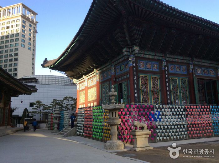 Temple Jogyesa de Séoul (조계사(서울))