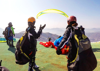 Paragliding with Mirae Aero Sports