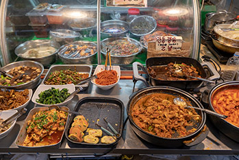Food stall at Tongin Market 