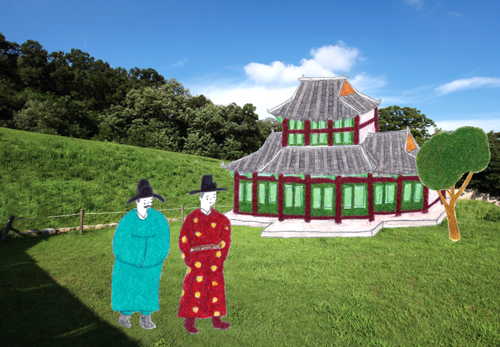 An image of Goryeo Palace Site