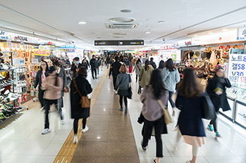 Underground Shopping Malls : VisitKorea