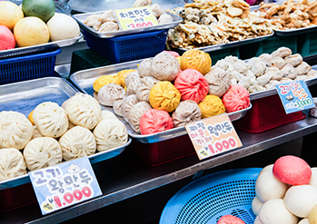 Photo: Dumplings at Incheon Sinpo International Market