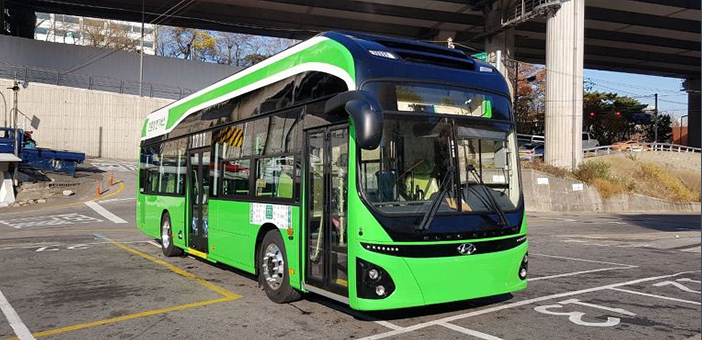 Crédits) Bus électrique de Séoul (aut : Ville de Séoul)