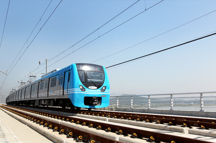 機場鐵路一般列車外觀(圖片來源: 機場鐵路)