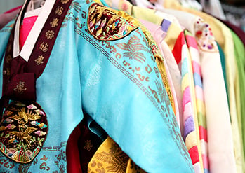 Photo: Hanbok experience booth