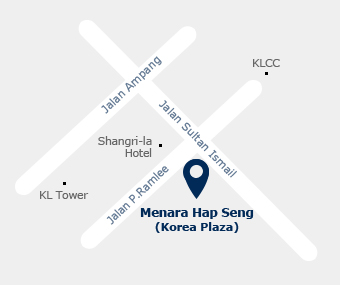 Kuala Lumpur office map picture