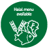 Halal menu